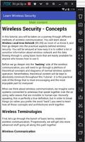 Learn Wireless Security capture d'écran 3