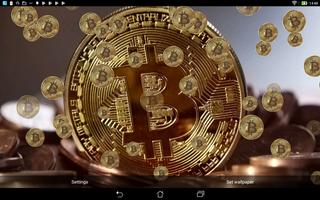 Bitcoin Live Wallpaper syot layar 3