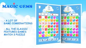 Magic Gems: Match 3 Puzzle 스크린샷 2