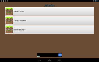 Servers for Minecraft Pe 0.14 capture d'écran 3