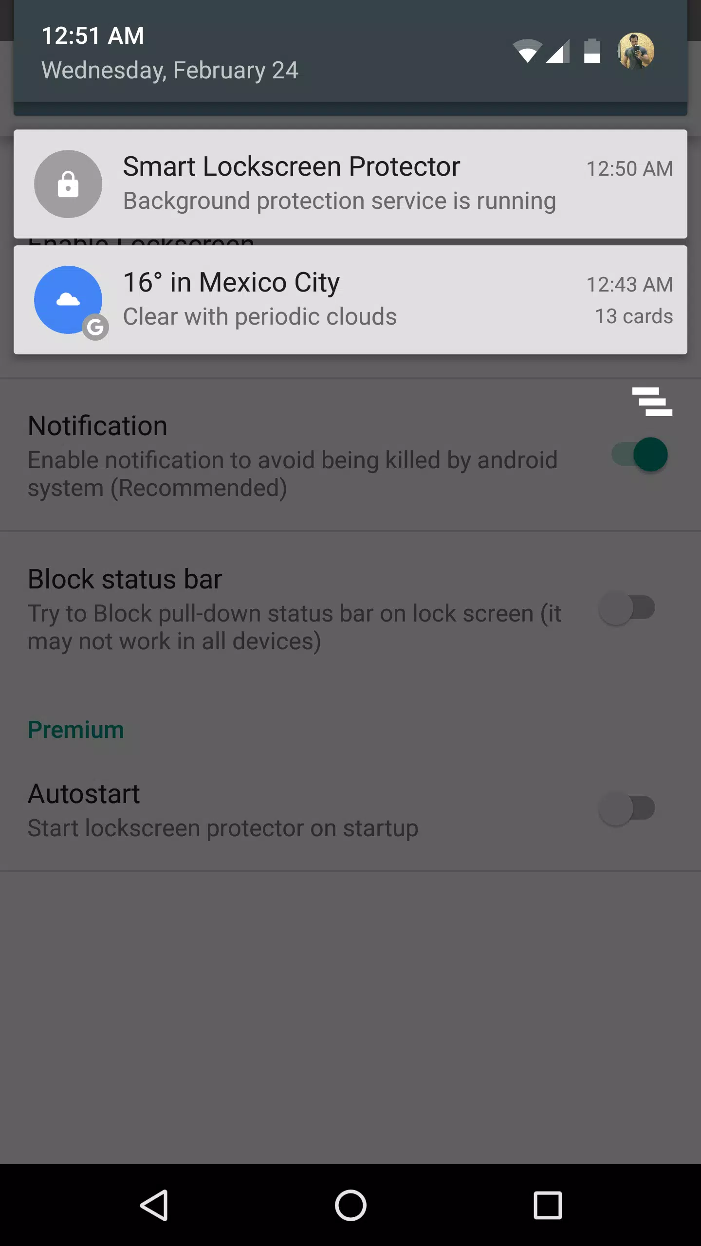 Smart Lockscreen protector APK pour Android Télécharger