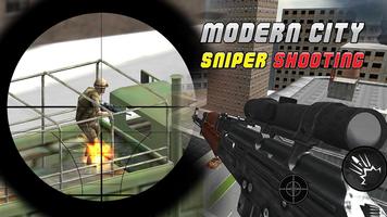 Modern City Sniper-poster