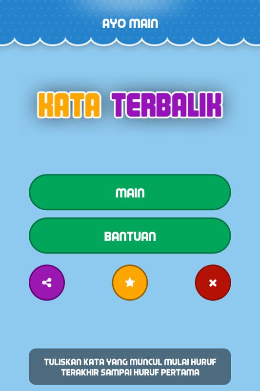 Tebak Kata Terbalik Game Asah Otak for Android APK Download