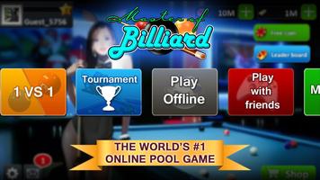 Master Of Billiard - Pool 8 9 Affiche