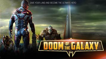 Doom of the Galaxy - FPS Spiel Plakat