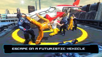 Flying Car Prison Escape ภาพหน้าจอ 3