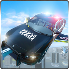 Flying Police Car Chase 2020 icône