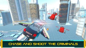 Flying Police Car Chase 2020 capture d'écran 2