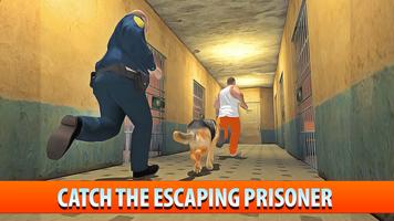 Police Dog Prison Escape 3D Affiche