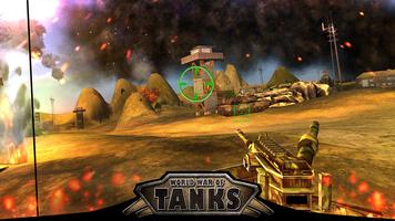 World War of Tanks 3D : WWII screenshot 1
