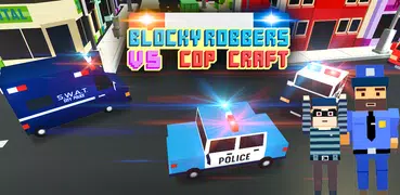 Blocky Robbers VS Cop Craft 3D