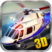 Ville Helicopter Landing 3D icon