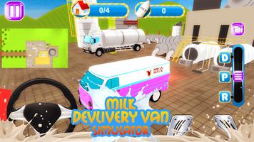 Milk Delivery Van Simulator 3D اسکرین شاٹ 1