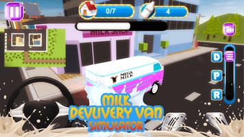 Milk Delivery Van Simulator 3D capture d'écran 2