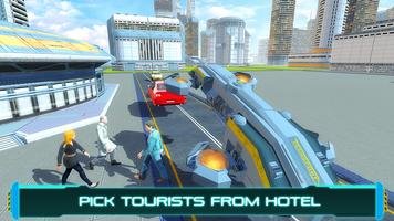 Tourist Futuristic Flying Car 스크린샷 1