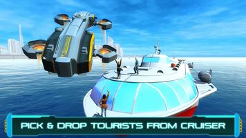 Tourist Futuristic Flying Car screenshot 3