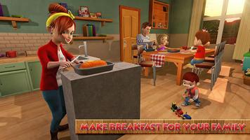 Virtual Mother Life Real Family Simulator screenshot 1