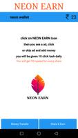 Neon Earn - earn money with neon capture d'écran 1