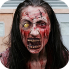 Zombie Face Makeup Prank Photo Maker icône