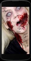 Zombie Face Makeup Prank Photo Maker capture d'écran 3