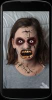 Zombie Face Makeup Prank Photo Maker capture d'écran 1