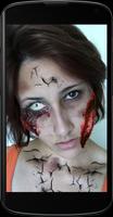 Zombie Face Makeup Prank Photo Maker capture d'écran 2