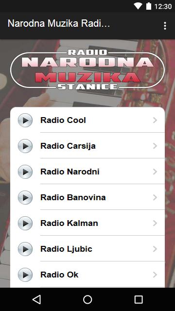 Narodna Muzika Radio Uzivo für Android - APK herunterladen