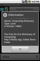 Computing Dictionary Package screenshot 1