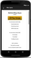 The Who Songs Lyrics capture d'écran 3
