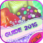 آیکون‌ guides Candy Crush Soda saga.