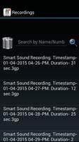 1 Schermata Smart Sound Recorder