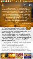 English Tagalog Bible capture d'écran 3