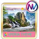 mountain and river Xperia them APK
