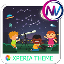 the astronomy xperia theme APK