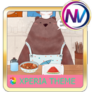 Bear's dinner @xperia theme APK