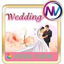 happy wedding Xperia theme APK