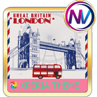 letter - london  Xperia theme icône