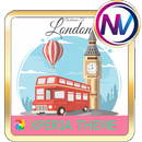 London Xperia theme APK