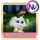 Rabbit's meal xperia theme APK