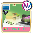 Study space @Xperia theme icon