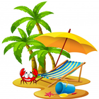 Summer Holiday Xperia Theme icône