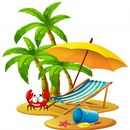 Summer Holiday Xperia Theme APK