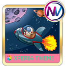 spaceship Xperia theme APK