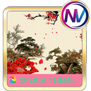 Spring Xperia theme APK
