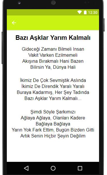 bazı aşklar yarım kalmalı mp3 indir