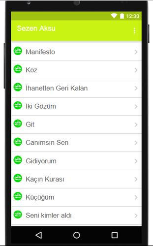 Android Icin Sezen Aksu Manifesto Sarki Sozleri Apk Yi Indir