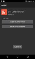 SIM Card Manager capture d'écran 2