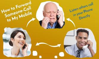Forward someone call on My Mobile – Listen Calls ภาพหน้าจอ 1