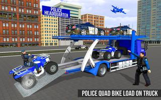 Police Car Robot Transform Sim captura de pantalla 3