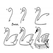 Easy Drawing Lesson: Swan